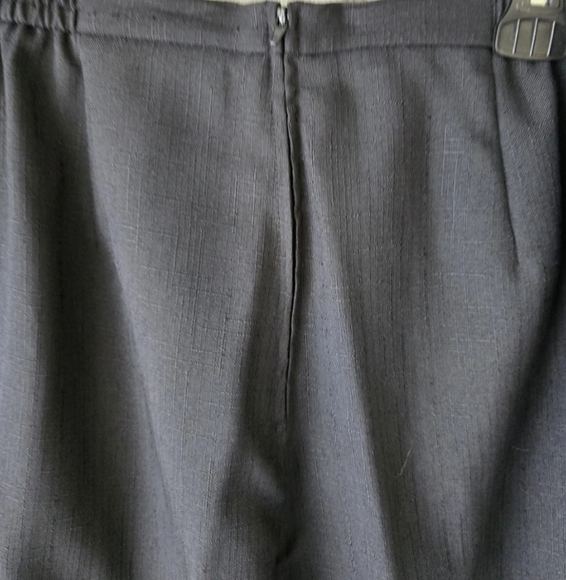 Perceptions 3 Piece Pant Suit Sz 18 Red Black Long Sleeve Embroidered Career New - Picture 8 of 12